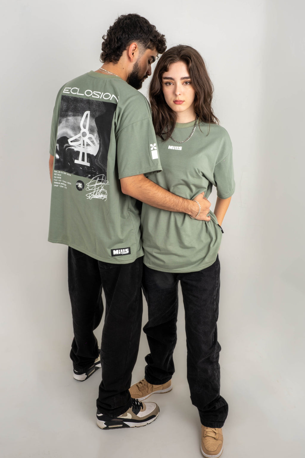 CAMISETA ECLOSION GREEN - OVERSIZE