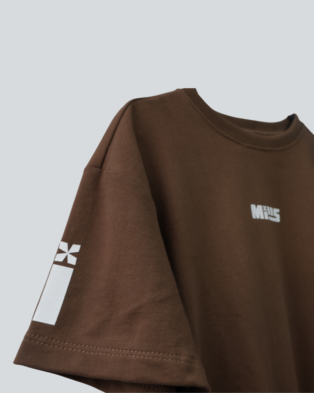 CAMISETA CAFÉ OVERSIZE MOTUS PER VENTUM