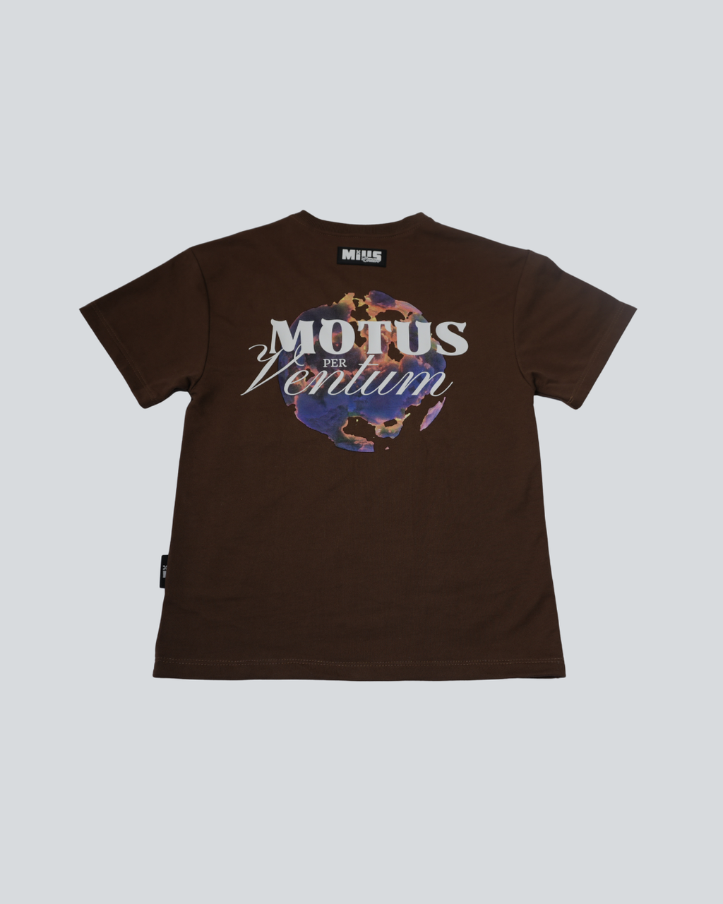 CAMISETA CAFÉ OVERSIZE MOTUS PER VENTUM