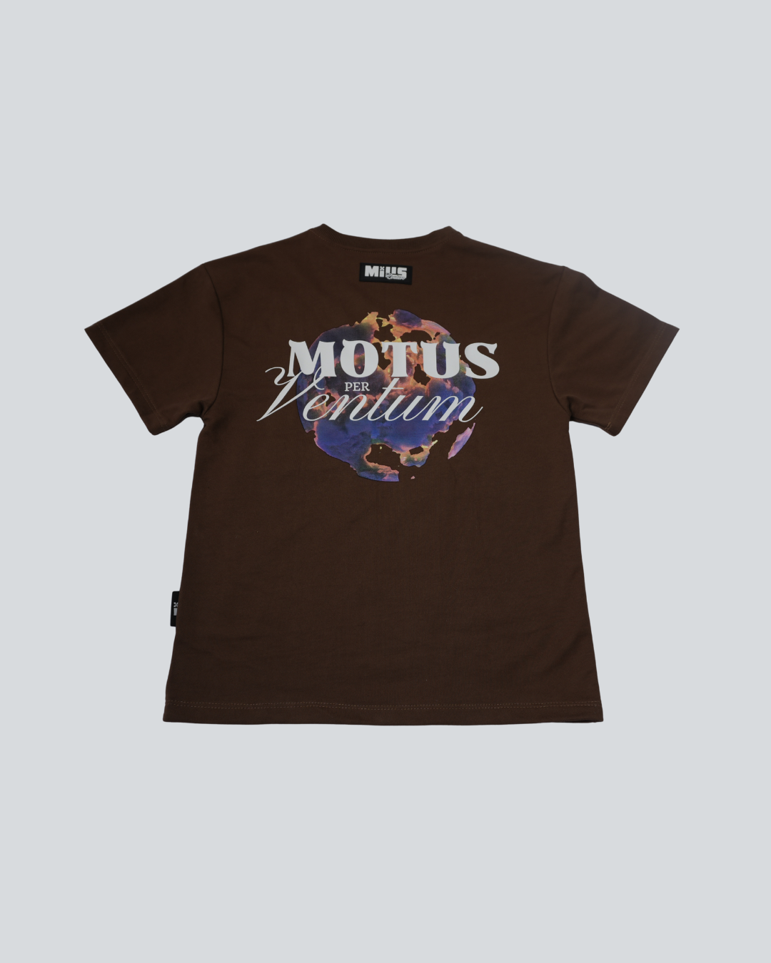 CAMISETA CAFÉ OVERSIZE MOTUS PER VENTUM