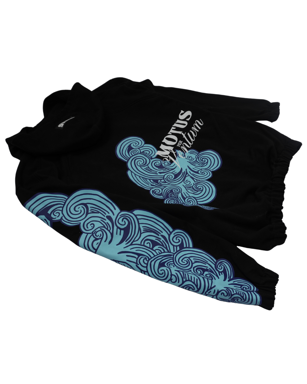 HOODIE MOTUS PER VENTUM - NEGRO