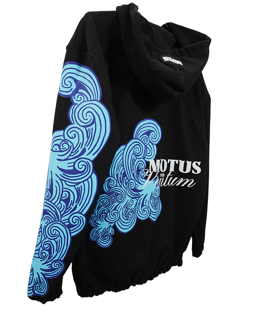 HOODIE MOTUS PER VENTUM - NEGRO