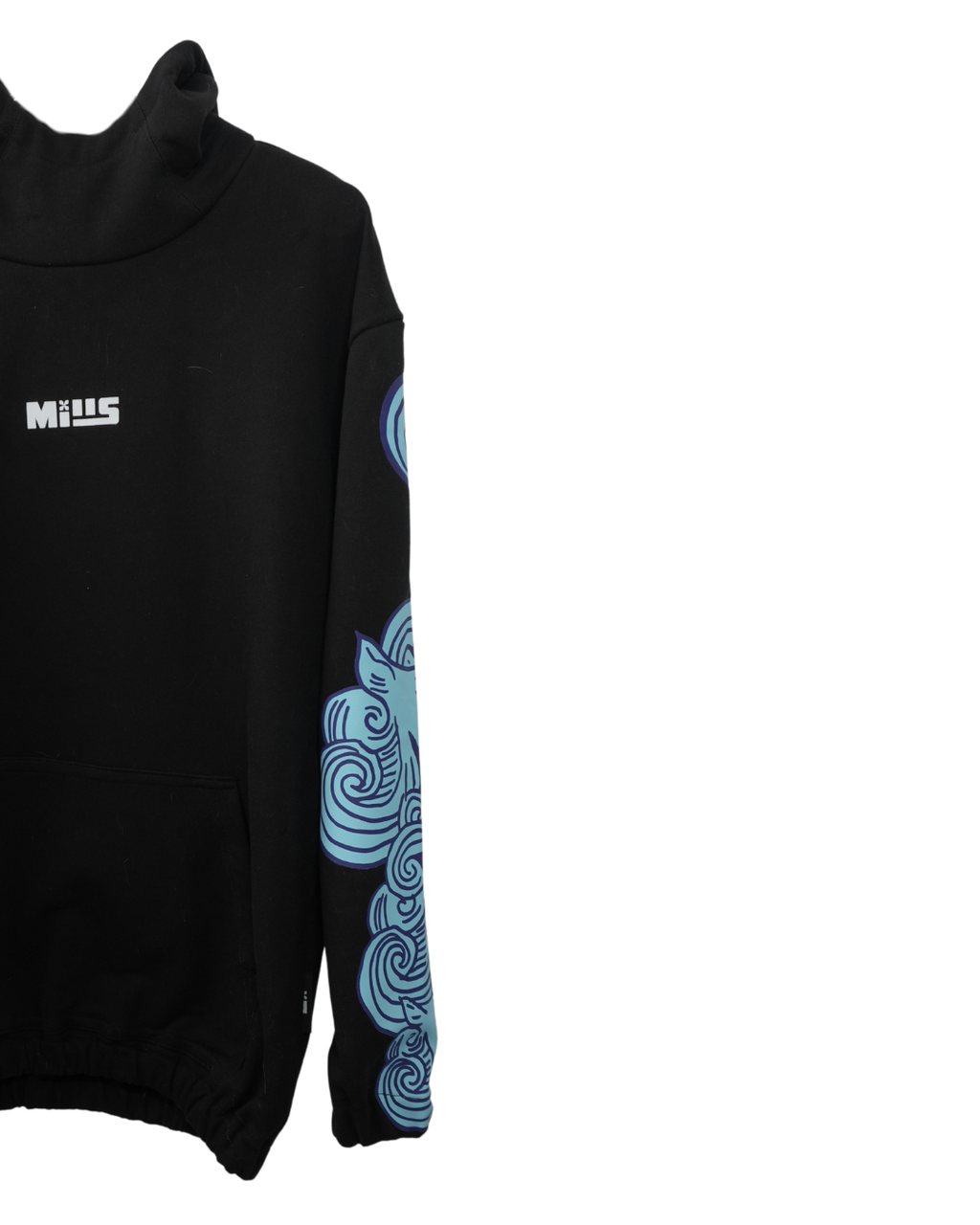 HOODIE MOTUS PER VENTUM - NEGRO